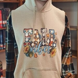 Upcycled Oversized Fall Hoodie